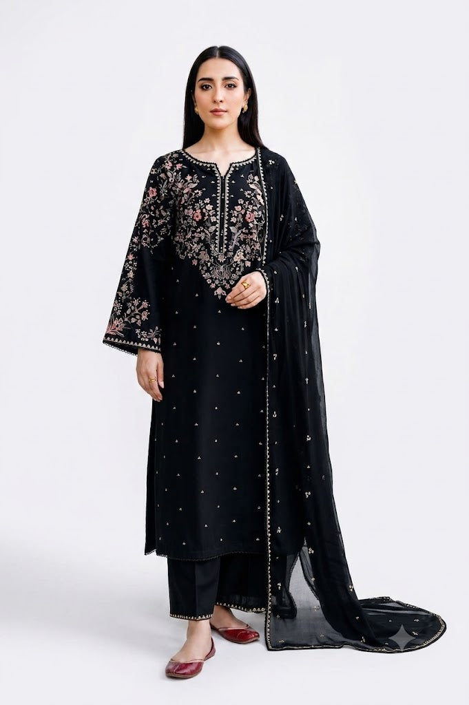 ANEELA'S Summer Lawn 3 Piece Embroidered & Digital Printed Suit 2026