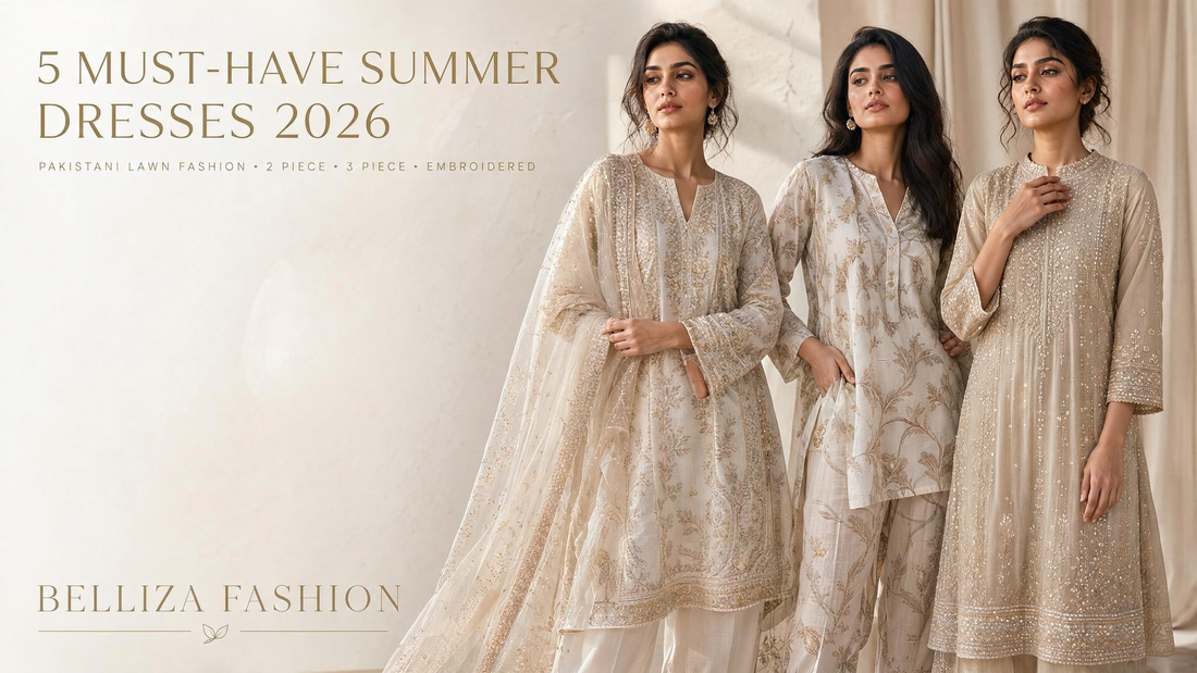 5 Must-Have Pakistani Summer Dresses for Women in 2026