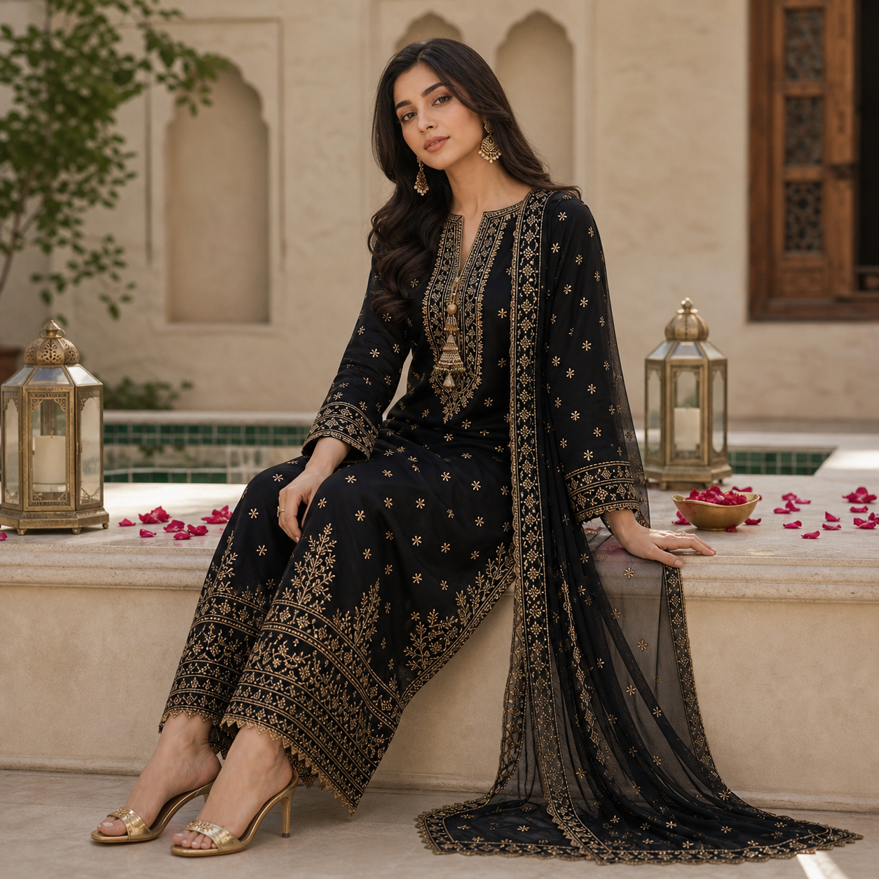 BATIK Premium Embroidered Lawn 3 Piece Suit 2026 | Luxury Chiffon Dupatta | Summer Collection | BK-189333