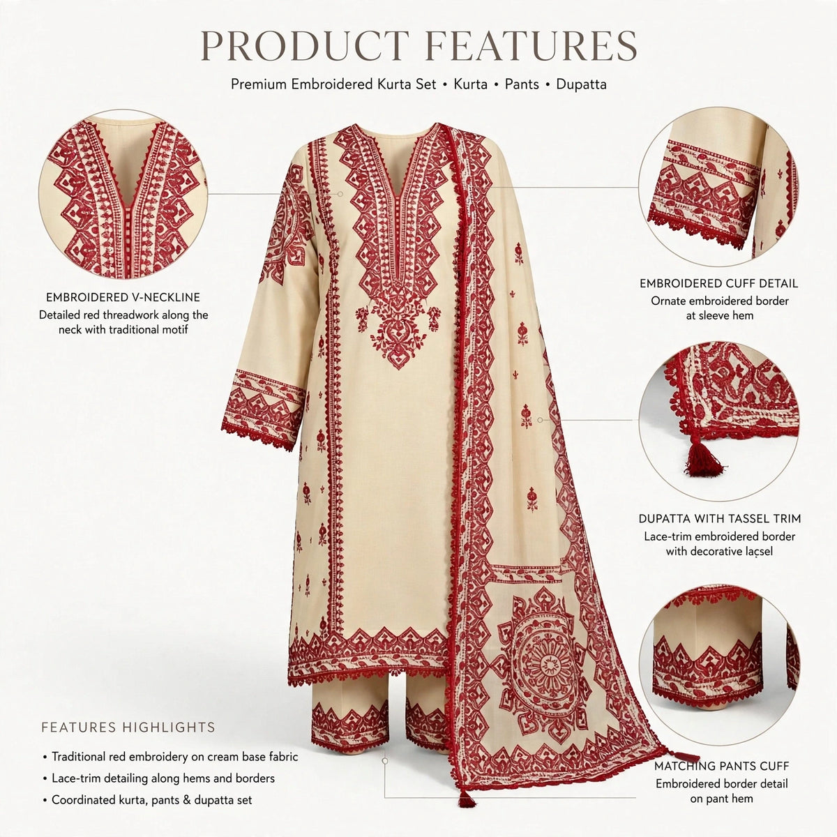 Belliza Fashion Heavy Embroidered Lawn 3 Piece Suit – Aneela’s Collection