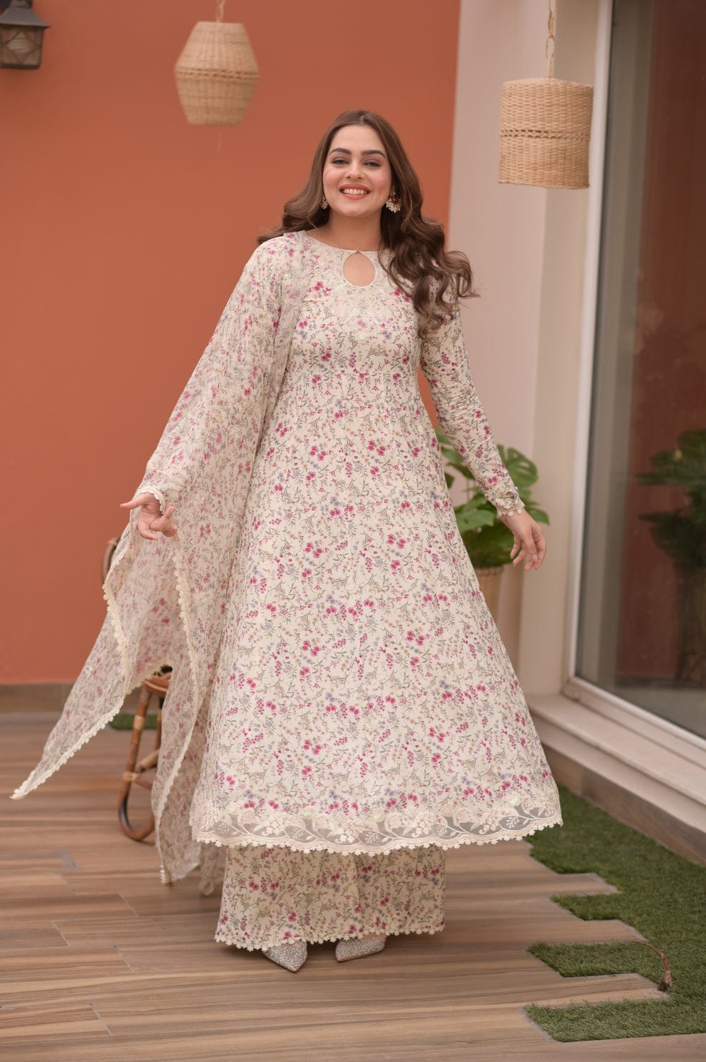ANEELA'S Summer Lawn Collection 2026 – Premium Digital Printed 3 Piece Suit with Voil Lawn Dupatta