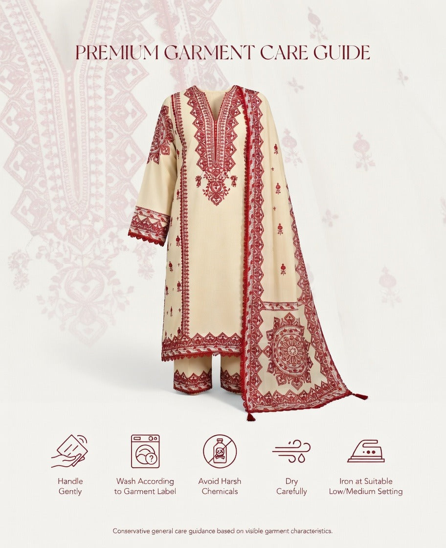 Belliza Fashion Heavy Embroidered Lawn 3 Piece Suit – Aneela’s Collection