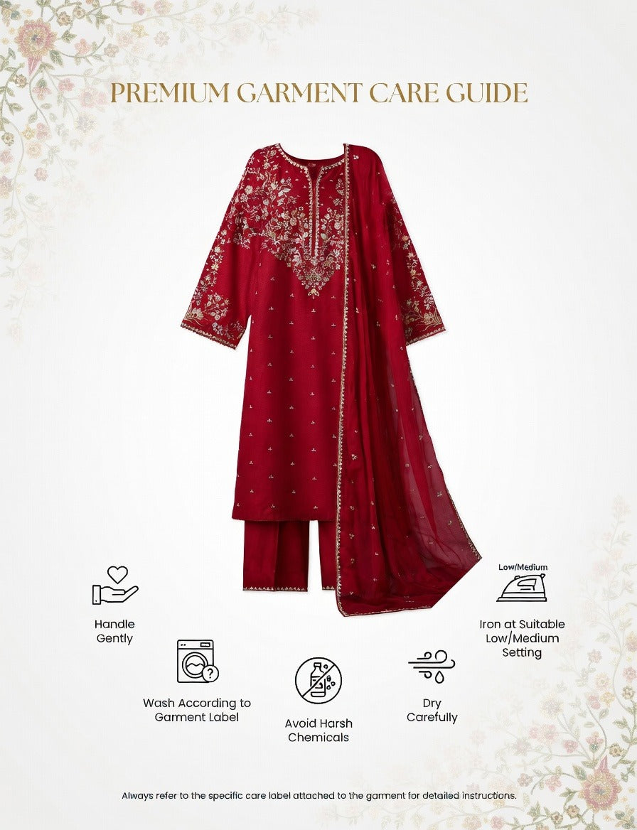 Belliza Fashion BT-99 Embroidered Lawn 3 Piece Suit with Chiffon Dupatta
