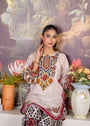 Belliza Fashion Aprikot Wheat Printed Poly Lawn 2 Piece Co Ord Set